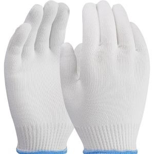 13 Cut Nylon Glove - Medium (Ladies) - Blue Trim