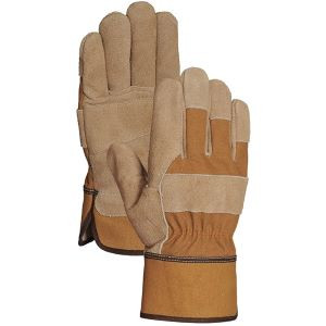 Canvas And Leather Work Glove