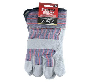 Gloves;Cowhide Leather;X-Large Proferred Industrial Gloves