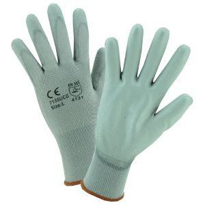 Grey Urethane Coating On 13 Gauge Grey Nylon Liner. En 4131