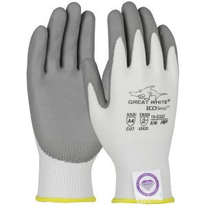 G-Tek 3gx Great White Dyneema Diamond Blended Glove With Pu Coated Palm Ansi Cut3