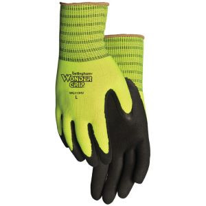 Wonder Grip Hi-Viz Latex Large Green