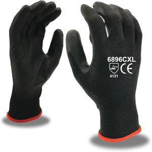 X-Lg Light Work Gloves Blk Nylon Shell
