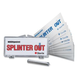 Splinter Out, Removal, Plastic Case, Sold 10 Per Box