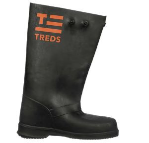 17" Rubber Overboot - X-Large Fits Shoe Size 15-16