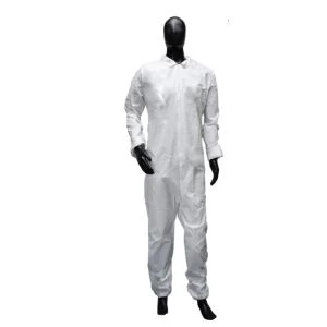 Coverall With Elastic Wrists, Elastic Legs, 3x-Large