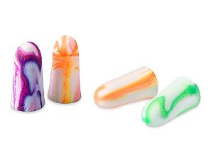 Moldex Sparkplugs Assorted Color Foam Earplugs 6604 (200 Per Box)