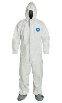 Tyvek Coverall Zip Ft- Hd- Skid-Res. 2xl 25/Case