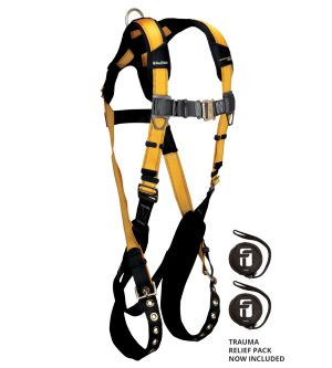 Unifit 1 Back D-Ring; Tongue Buckle Legs And Mating Buckle Chest