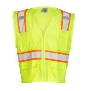 M. L. Kishigo Ultra-Cool 6 Pocket Vest Lime - 2xl