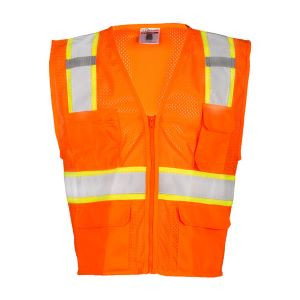 M. L. Kishigo Ultra-Cool 6 Pocket Vest Orange - 2xl