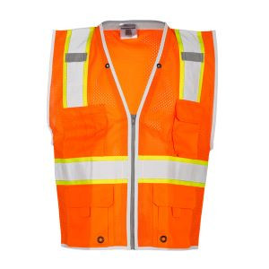Ml Kishigo - Premium Brilliant Series Heavy Duty Vest - Orange - 3xl