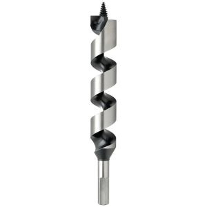 3/4" Ship Auger Bit, 8" Oal, Hex Shank, 1/Pouch