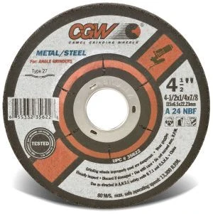 7 X 1/4 X 5/8-11 A24-N-Bf Steel T27 Fast Cut