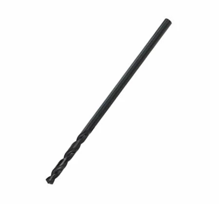 7/16" Aircraft Extensions Drill, 12" Oal, Hss, Frac, 135 Sp, Black Oxide, Enveloped