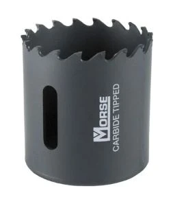 3-5/8" Carbide Tip Hole Saw Dark Gray