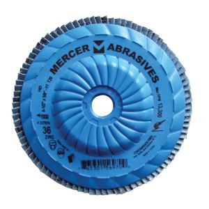 4-1/2" X 5/8"-11 T29 High Density Trimmable Flap Disc-Zirconia 60