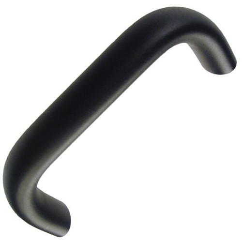 ALUMINUM, BLACK POWDER COATED