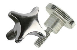 SS 4 PRONG KNOB M12 X 60MM