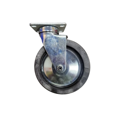 Caster; Swivel-Plate; Wheel Size 6" x 1-1'8"; Wheel Mat