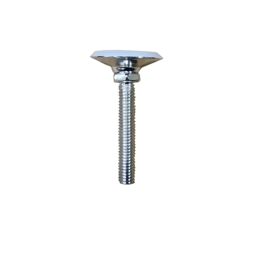 1-1'2" Nickel Plated With White Nylon Base