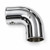 Chrome Steel Corner Stanchion"