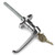 Chrome 5/16 Inch Surface Mount Handle