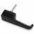 Black Steel Surface Mount Handle