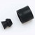 Black Rubber Door Holder - Male End