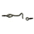 4 Inch Bright Zinc Hook and Eyes