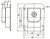 Rustproof Steel Non Locking Junior Size Flush Latch without Mounting Holes