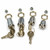 Nickel Bezel Zinc Die Cast Cam Lock Cylinder