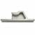 1.25 oz Zinc Painted Malleable Iron Polar Cam Narrow Keeper Top Door Lock