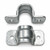 .5 lbs Zinc Plated Steel Container Lock Cam Action Lock Pipe Strap