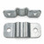 .3 lbs Zinc Plated Steel Container Lock Cam Action Lock Pipe Strap Back Plate