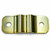 .4 lbs Zinc Plated Steel Cam Action Shaft Bracket Back Plate