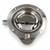Large Left Hand Stainless Steel 1 Point Hansen D Ring Lock with Mounting Holes - Discontinued