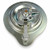 Large Zinc Plated Steel 2 Point Hansen D Ring Lock without Mounting Holes