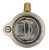 Small Left Hand Stainless Steel 3 Point Hansen D Ring Lock with Mounting Holes
