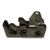 3 in Right Hand Stainless Steel Two Stage Mini Rotary Lock