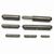 45 Deg. 3/8 Inch Zinc Plated Flush Bolt End