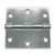 2 x 2 Inch Zinc Loose Pin Broad Hinge