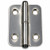 19/32 Inch Yellow Zinc Plated Mild Steel Left Hand Lift-Off Hinge