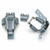 Zinc Plated 20649 Series Non Locking Loop End Compression Spring Catch with Holes