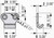 OJOP 30 Striker Zinc Plated Stamped Adjustable Catch Strike with Mounting Holes