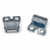 Stainless Steel 227-20649 Series Compression Spring Strike with Mounting Holes