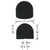 1 in 1 Hole Molded Rubber Bumper