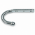 1.5 in Zinc Steel Hook with Holes