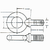 2 - 4 1/2 in Shoulder Pattern Eye Bolts