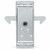 4 3/4 x 1 5/8 2 Point Sliding Door Lock